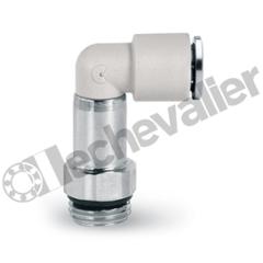 7526 8-1/4 COUDE MALE LONG 1/4-D8 M1/4 BSPP ORIENTABLE - CAMOZZI