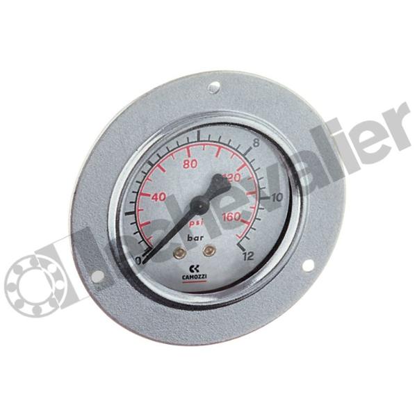 M063-F12 MANO. FACADE D63mm 0-12B SEC - BOITIER ABS - CAMOZZI