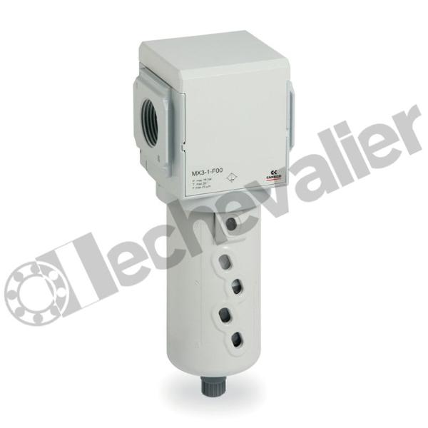 MX3-1-F00 FILTRE 25 MIC. 1 PURGE SEMI-AUTOMATIQUE - CAMOZZI