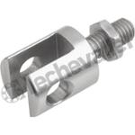 K0397.108 CHAPE A TIGE FILETEE M08X20, D1=8