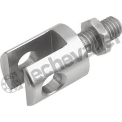 K0397.105 CHAPE A TIGE FILETEE M05X14,5, D1=5