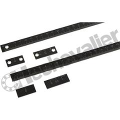 K0757.000010X0250 REGLE AUTOADHESIF L=250 ALUMINIUM,