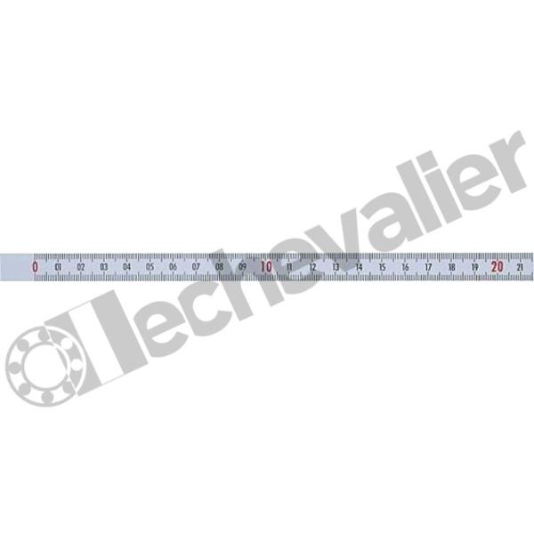 K1301.00021010X1000 RUBAN DE MESURE AUTOADHESIF 1000X10
