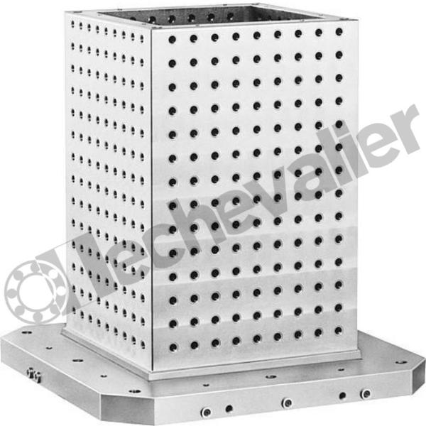 K0805.0050301 CUBE SANS TROU H=50 FONTE GRISE