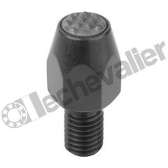 K0296.083 PIED M08 H=15, FORME:B ACIER DE TRA