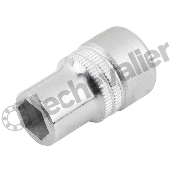 K1361.1112 DOUILLE,AC.A OUTILS CHROME,SW=11 D1