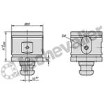 K0963.121000 MODULE ENTRETOISE 5 AXES UNILOCK