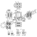 K0809.21212598125 CONSOLE MINI AVEC TRAME MODULAIRE