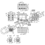 K0809.216201515 CONSOLE + TRAME MODULAIRE FORME B