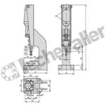 K1551.12000 PRESSE A GRENOUILLERE PNEUMATIQUE