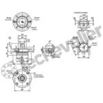 K1486.32085 BROCHE PNEUMATIQUE D1=85 D=20 D2=58