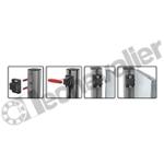 K1295.17281 FERMETURE MAGNETIQUE POLYAMIDE,NOIR