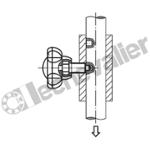K0245.13087 DOIGT D'INDEXAGE AVEC BOUTON 5 LOBE
