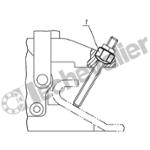K0664.05 ECROU A BOUT PLAT M05 ACIER