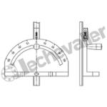 K1277.113412 POUSSOIR GELULE ARRONDI,FORME:A SS